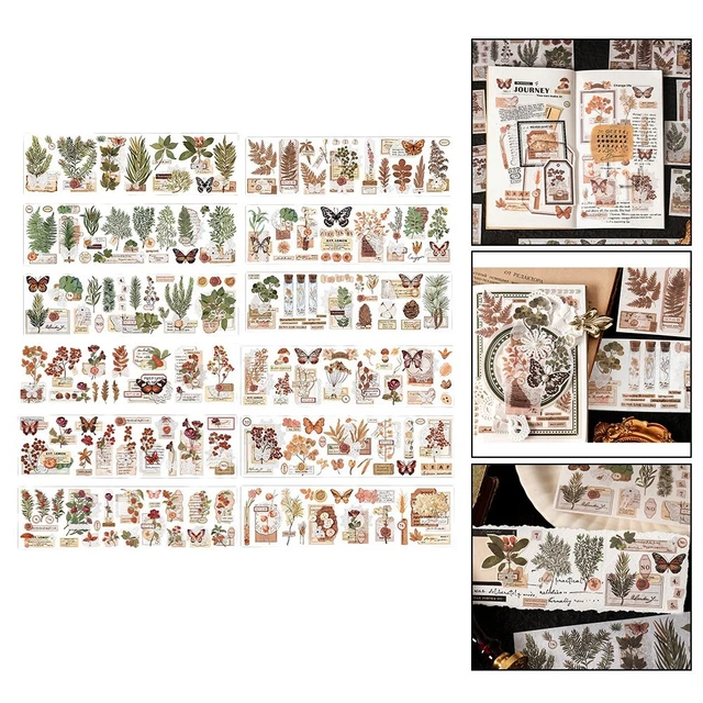 Adesivi Per Album Bambini - 8 Fogli, 220 Pezzi, Tema Neonato, PVC Trasparente, Per Scrapbooking E Decorazioni - Foto 5