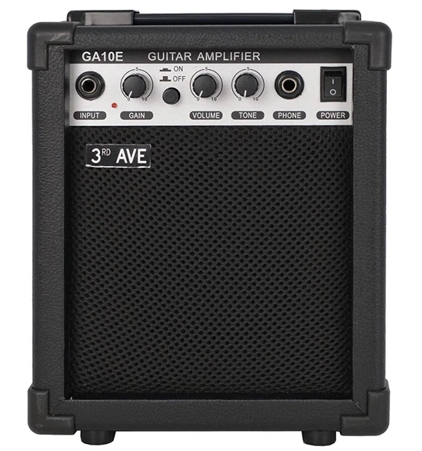 Compact 10W Electric Guitar Practice Amp by 3rd AVENUE