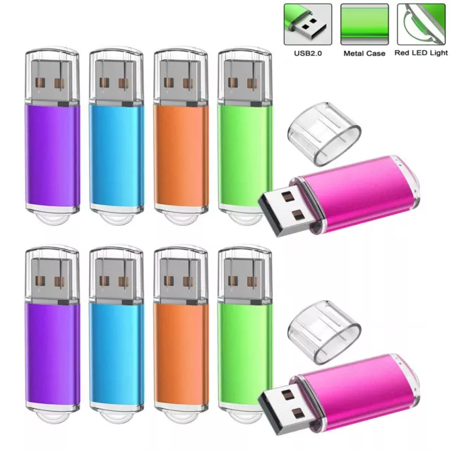 5-10Stück 1GB 2GB 4GB 8GB 16GB 32GB 64GB USB-Sticks 2.0 USB-Flash-Laufwerk