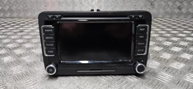 VW Golf GT TDI MK5 radio stereo SAT NAV navigation head unit 1T0035680B