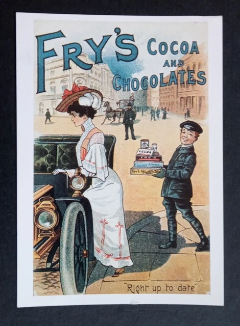 Fry's Cocoa And Chocolates Postcard