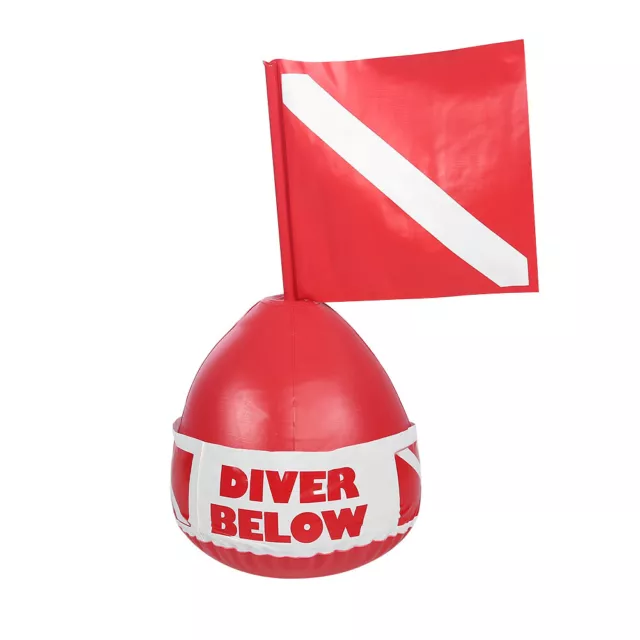 Diving Diver Below Inflatable Signal Floater Float Dive Flag Bouy Ball Au