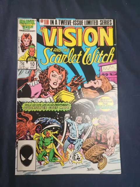 Vision And The Scarlet Witch #v2 #10 Marvel Comics 1986