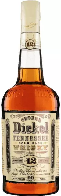 George Dickel Superior No. 12 Tennessee Whisky 750ml Bottle