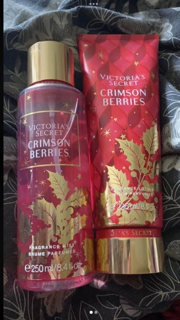 Victoria secret crimson berry body mist deals