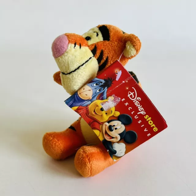 Disney Store Exclusive Mini Tigger Character Soft Toy Winnie The Pooh 9cm