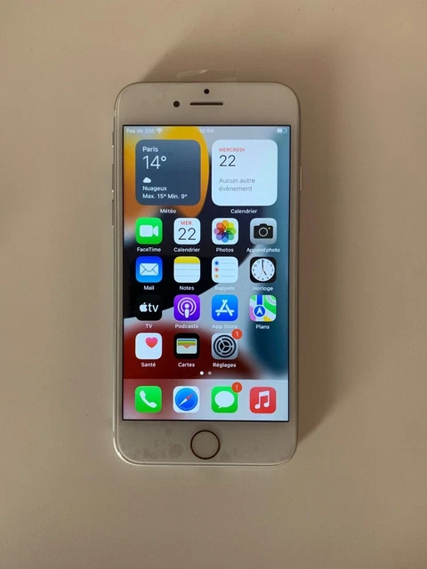 Apple iPhone 7 - 128 Go - Argent (Désimlocké)