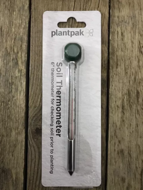 Soil Thermometer 6” Plant Pak