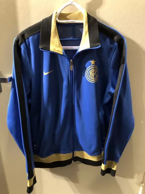 Inter Milan Nike Track Jacket 2012 N98 Medium Soccer Calcio Football Snake