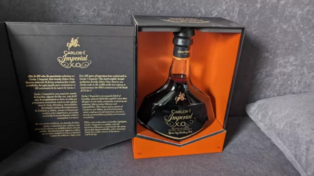 Carlos I Imperial X.o. Brandy De Jerez Solera Gran Reserva In Geschenkverpackung