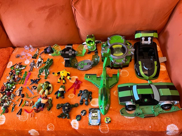 BEN 10 TEN Bundle Job Lot, Alien Maker, Car, Rust Bucket Plane, Figures ...