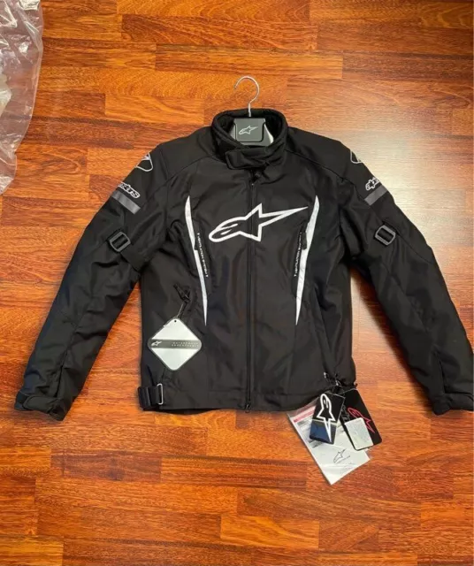 [NEUF] Blouson moto Alpinestars Gunner V2 Waterproof Jacket Noir / Blanc Taille