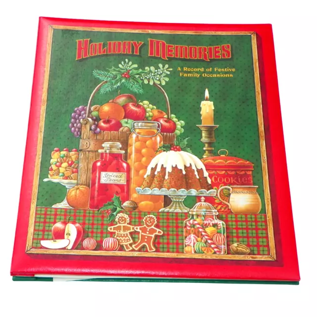 Hallmark Recordable Holiday Memory Book Christmas/Family/Friends Photo Album