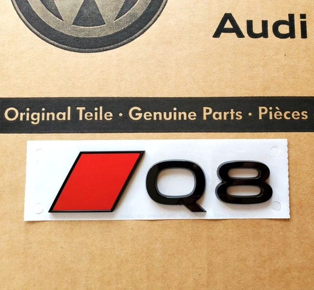 Anti-verlies auto sleutelhanger,voor AUDI Q8 leren logo Anti-verlies auto sleutelhanger,voor AUDI Q8 leren logo