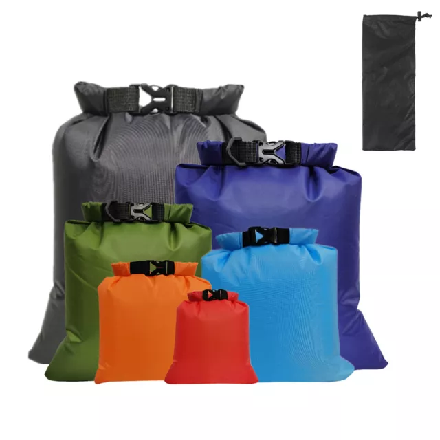 Dry Bag Wasserdicht Seesack Rollbeutel Packsack Rollbeutel Strand 8L Set S1Z0