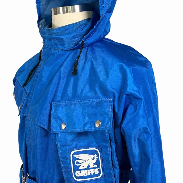 GRIFFS MOTOCROSS RACING Jacket Mens Med Large Vintage 1970s Moto Biker