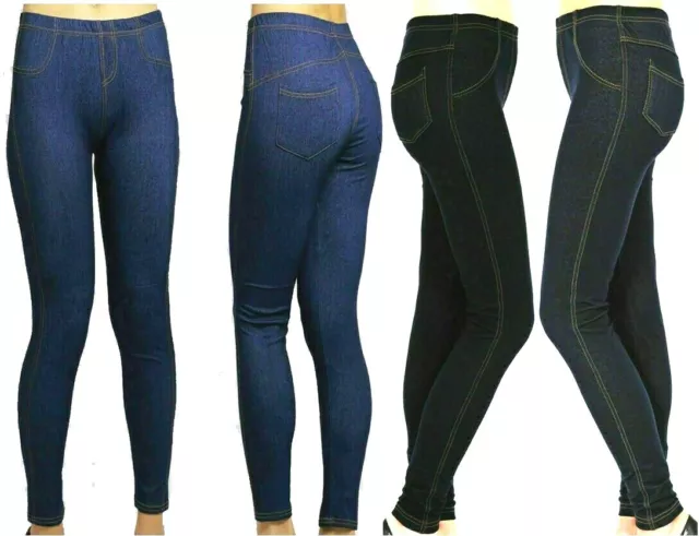 Womens  Knee Cut Jeans Slim Fit Ladies Skinny Denim Sizes 6 To 14