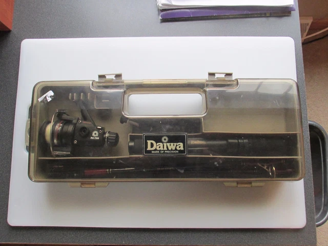 DAIWA MINISPIN MSG-59S Rod & AG750 Reel Travel Pack EX