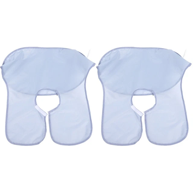 2 Pc Friseurbedarf Bart-Umhang Rasiertuch Dry Soon Easy-clean Lätzchen