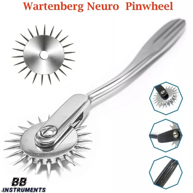 Nervenrad Nadelrad Wartenberg Pinwheel 1 Reihe Sensibilitätsrad  Neuro Rad Neu