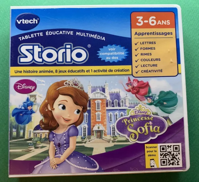 Jeux Storio et Storio 2 Vtech Disney Princess