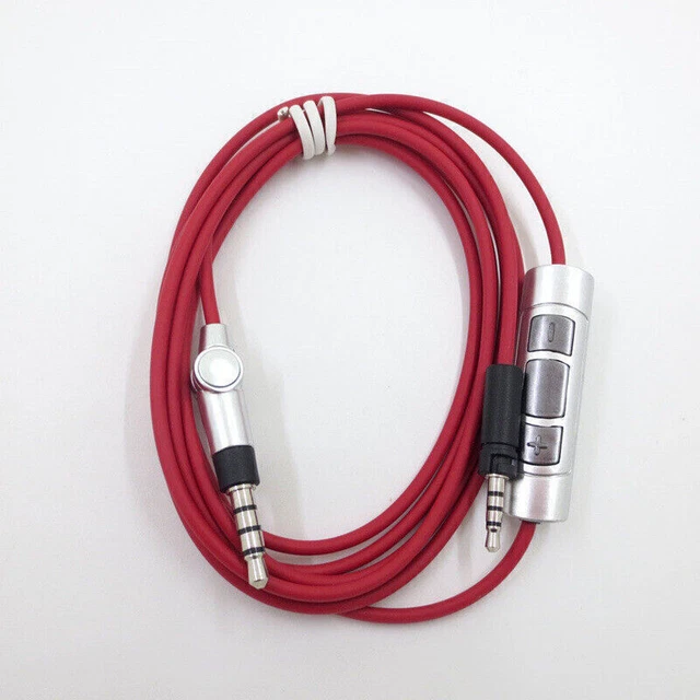Cable Remote & Mic for Sennheiser Momentum 1.0 2.0 Over-Ear On-Ear Headphones