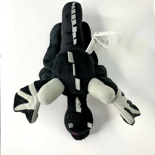 MINECRAFT CLASSIC BLACK Ender Dragon Video Game Plush Toy Rare 12