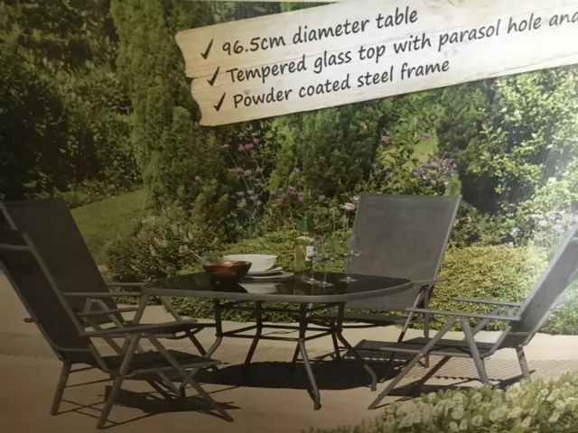 Tesco patio 2025 table and chairs