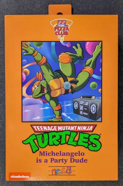 Neca Teenage Mutant Ninja Turtles Pizza Club Michelangelo A Party Dude TNMT