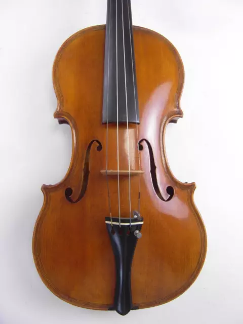 tolle alte Geige Werkstatt Johann Wurm Lohr 70er Jahre Maggini Kopie old violin 2