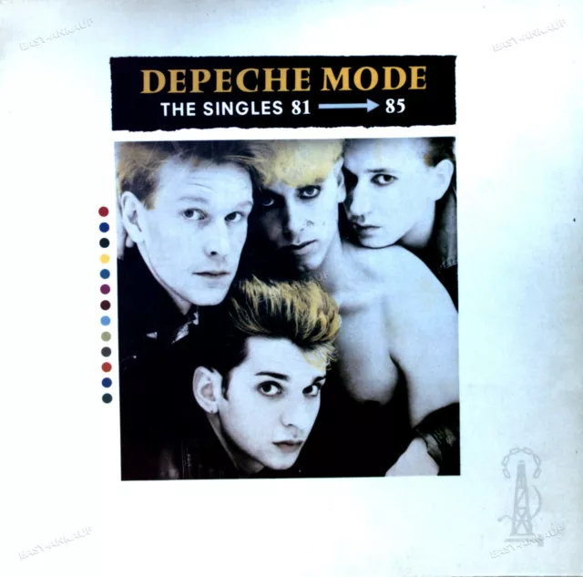 Depeche Mode - The Singles 81 - 85 GER LP DMM 1989 GREY Vinyl FOC + OIS .