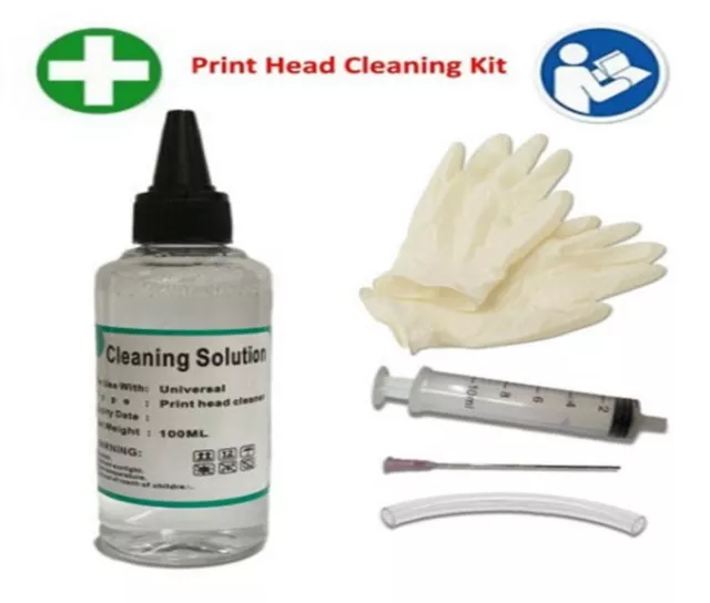 Unblock Print Head Nozzles Cleaning Kit fits epson SX & DX seris printers