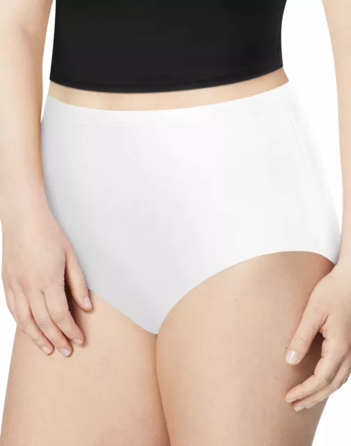 Just My Size High Briefs 6-Pack Panties Underwear Women's JMS