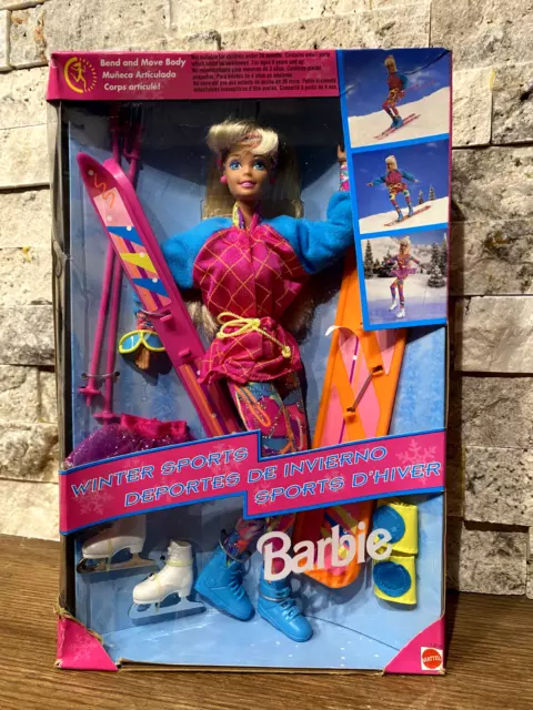 1994 Mattel Barbie Winter Sports #13516 NEW