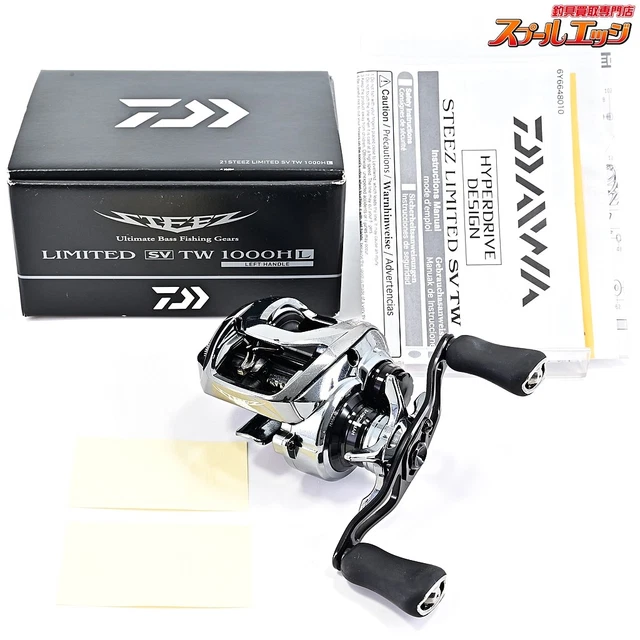 新品未使用　DAIWA 21STEEZ LIMITED SV TW 1000HL 21 STEEZ LIMITED SV TW – Bass-Tokyo