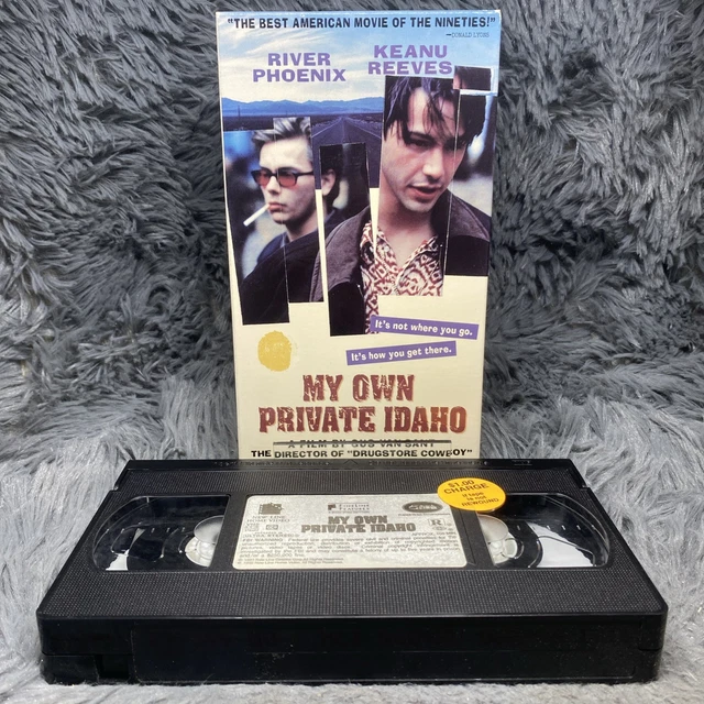 MY OWN PRIVATE Idaho VHS Tape 1992 Gus Van Sant Keanu Reeves River ...