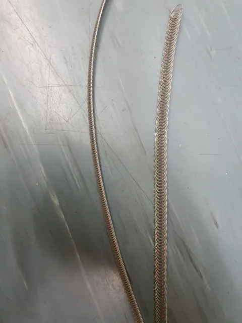Barra de corsé pata de pescado barra de palillo barra de acero, 5 mm, 100 cm