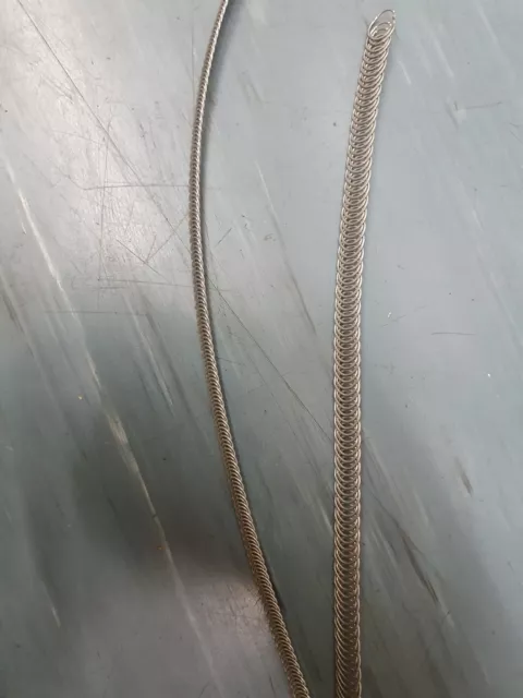 Barra de corsé pata de pescado barra de palillo acero 11 mm, 100 cm/1 metro