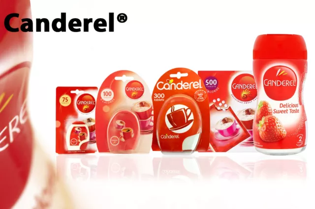 Canderel Sweetener Spoonful & Tablets Range