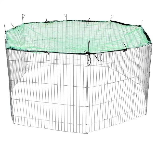 Freigehege Kleintiere Freilauf  + Schutznetz Tiergehege Gehege Hasenkäfig 🐇
