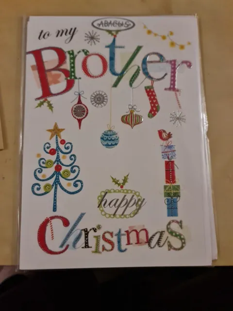brother Christmas card