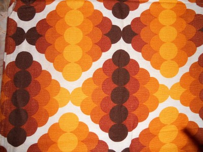 TISSU VINTAGE ANNÉE 70 EUR 30,00 - PicClick FR