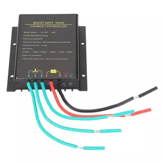 Controlador generador de turbina eólica DC 48V 800W control de carga generador eólico Controlador generador de turbina eólica DC 48V 800W control de carga generador eólico