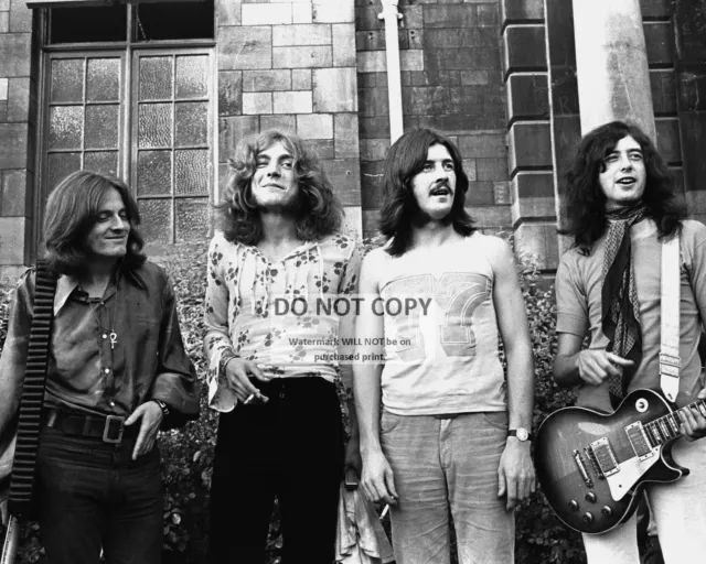 Led Zeppelin Legendary Rock Music Band - 8X10 Publicity Photo (Az-086)