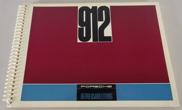 Betriebsanleitung / Handbuch Porsche 912 Stand 11/1966