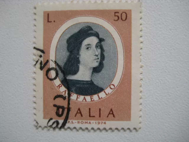 Italien  1974  Mi.Nr. 1446  gestempelt   50 Lire   Raffaello