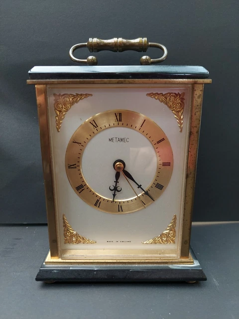 Metamec quartz 2025 carriage clock movement