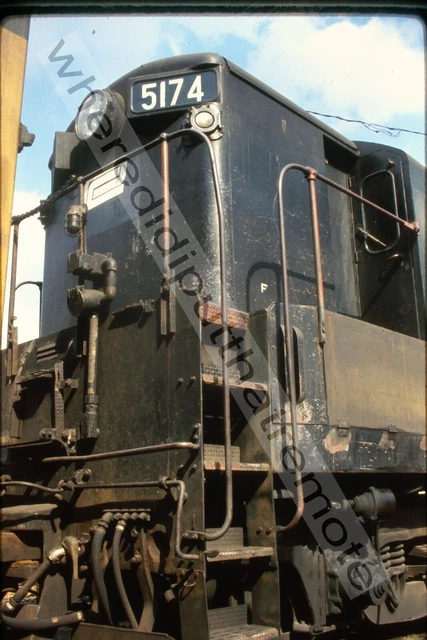 Orig. Slide Penn Central PC 5174 FM H-16-44 Proviso ILL 7-24-70