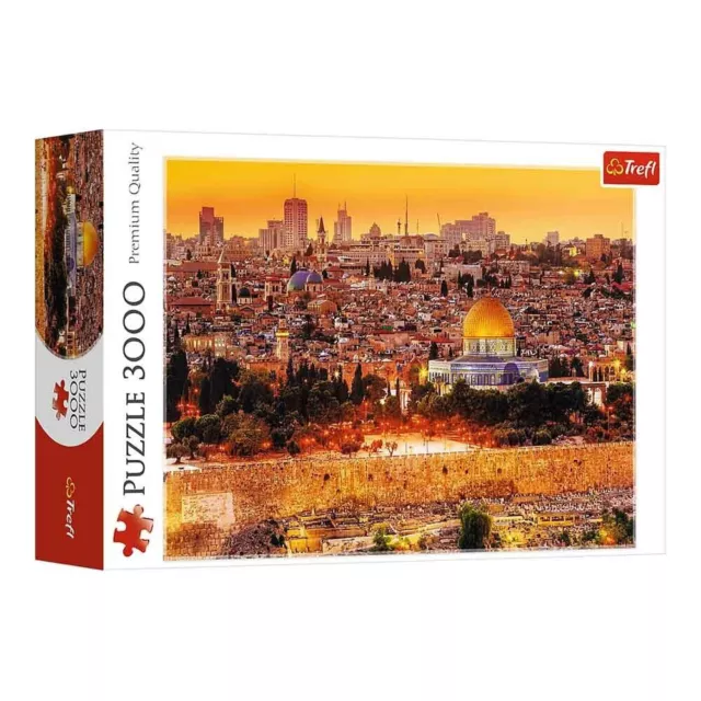Trefl Puzzle Jerusalem,3000 Pieces,45 11/16x33 1/2in, New