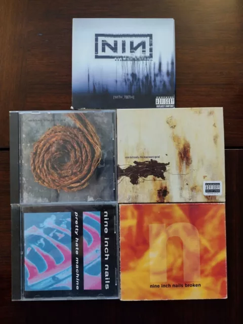 Nine Inch Nails 5 CD Lot